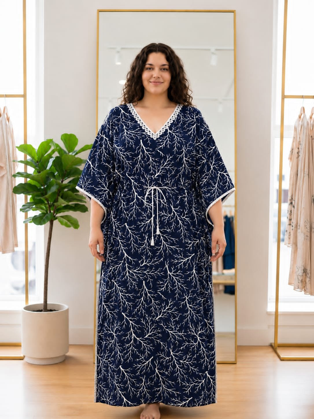 Summer Kaftan Nighty - Image 4