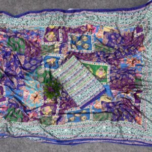 Chinon Silk Saree