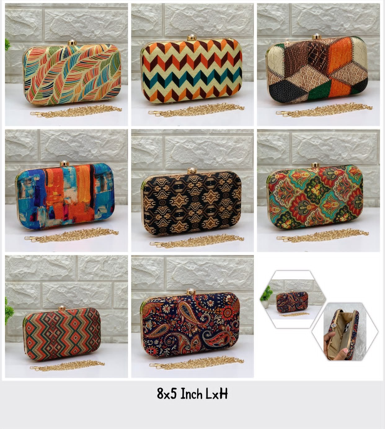 New Latest Jute Clutch Sling For Women And Girls - Image 2