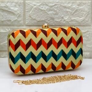 New Latest Jute Clutch Sling For Women And Girls