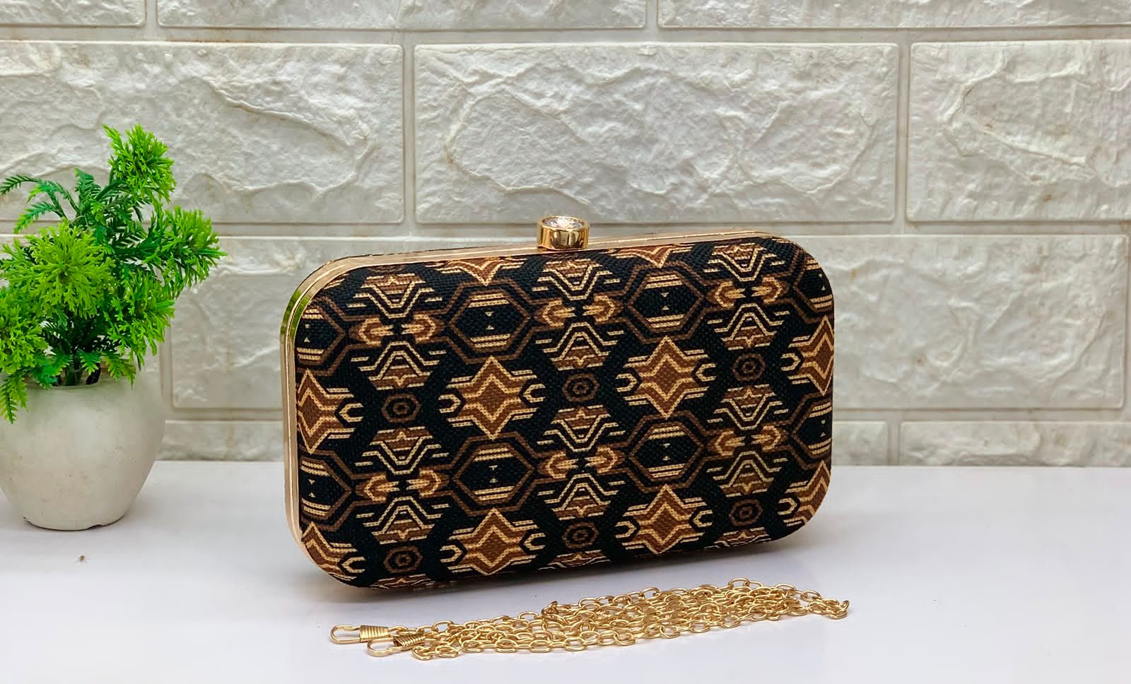 New Latest Jute Clutch Sling For Women And Girls - Image 7