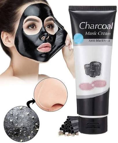 Yash Herbal Charcoal Mask Cream (Anti-Blackhead & Deep Cleansing) Cream - Image 2